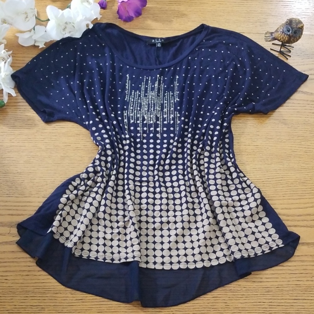B.L.E.U. Studded Blouse